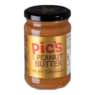 Pics皮卡思新西兰巧克力健身纯可可酱颗粒花生酱290g脂肪不低脂
