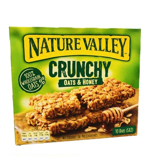 临期NATURE VALLEY CRUNCHY西班牙进口天然山谷燕麦条谷物棒210g