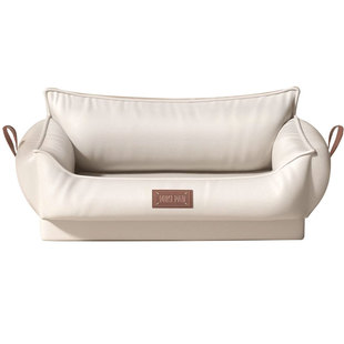 狗窝四季通用耐撕咬中大型犬防水隔尿床狗窝沙发可躺可睡夏季睡垫