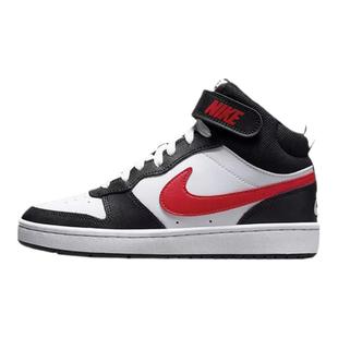 小钢炮 Nike Court Borough Mid 鸳鸯黑白中帮运动女鞋DO5889-161