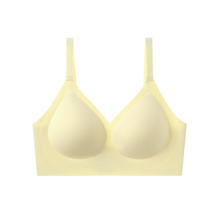 【戚薇同款】猫人特调粉底液内衣女无痕隐形聚拢文胸肉色美背抗菌