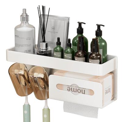 帝玛免打孔壁挂牙刷架