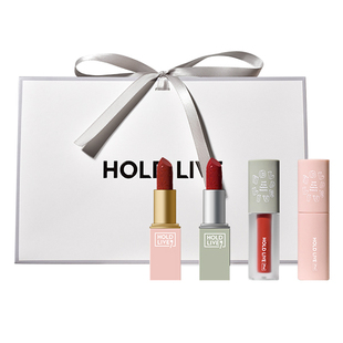 holdlive少女派对哑光口红唇釉套装大牌正品学生款唇膏生日情人节