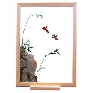 苏绣刺绣手工diy材料包初学者自绣双面绣摆件自己绣绣品绣花礼物