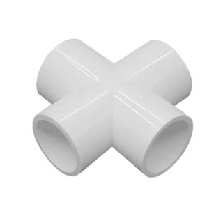 PVC四通4通给水管接头20 25 32 40 50 63 75 90 110 4分-4寸包邮