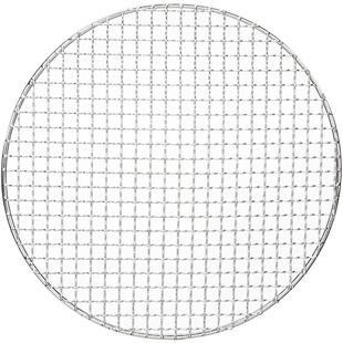 茶炉烤网不锈钢烧烤格网圆形电陶炉炭火围炉煮茶带脚加粗烤肉网架