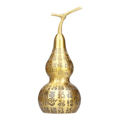 铜龙头盖百福葫芦中式送长辈礼品