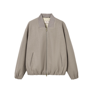 2色扇领毛呢套装|原创新中式羊毛混纺夹克休闲裤男可机洗抗皱冬