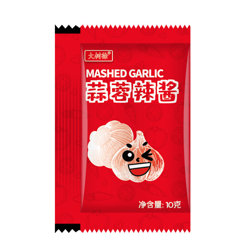 蒜蓉辣椒酱拌面酱拌饭酱即食下饭酱料外卖小袋蒜蓉酱大树徐