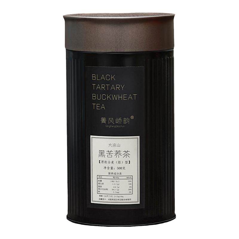 箐风峤韵苦荞茶罐装500g四川凉山