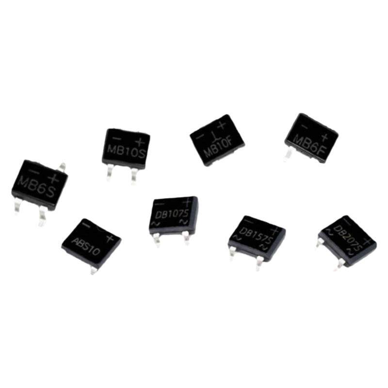 MB6S MB6F MB10S MB10F 控制器充电桩整流桥堆DB207S贴片SOP4包邮
