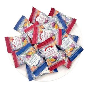 香港唯口爱百香果味夹心硬糖高颜值结婚喜糖办公室零食樱花水果糖