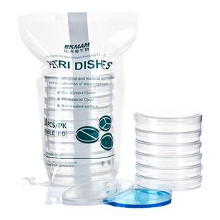 比克曼生物一次性塑料培养皿90mm细菌培养无菌平板接触皿细胞平皿