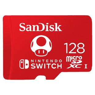 128G任天堂switch联名专用卡sandisk闪迪TF内存卡游戏机microsd卡