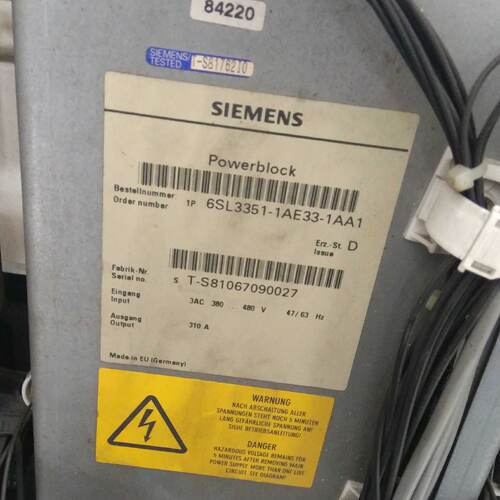 议价西门子变频器132kw 6SL3351-1AE33-1AA1 6SE6440-2UD41-3GA1/