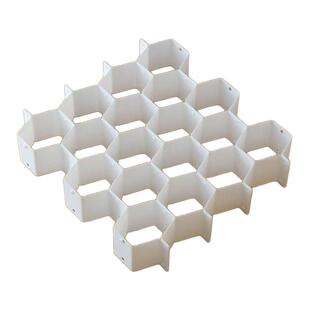 蜂窝式抽屉分隔板卧室蜂巢分割内裤分格袜子收纳格隔断板整理格