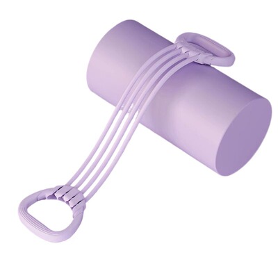 可调节8字拉力器开肩美背扩胸八字拉力绳家用瑜伽练背弹力带拉伸