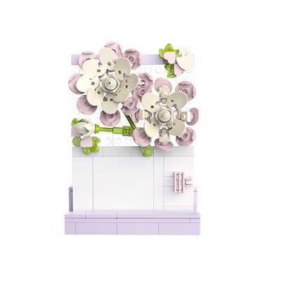 JAKI佳奇积木花心语明信片便签夹