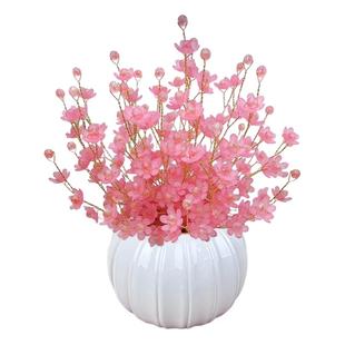 抖音新款多彩幸福花手工串珠材料包DIY仿真手工编织花束针织花