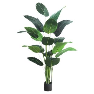 天堂鸟仿真绿植轻奢室内大型仿生植物盆栽摆件客厅装饰落地假花树
