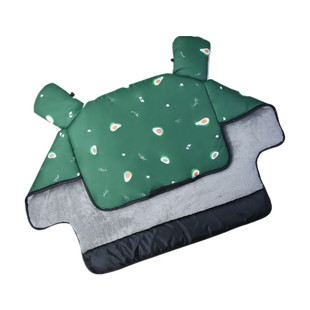 电动车挡风被冬季加绒加厚防水防寒冬天男女保暖电瓶摩托车防风罩