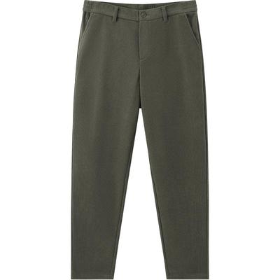 森马复古灯芯绒宽松直筒休闲裤男