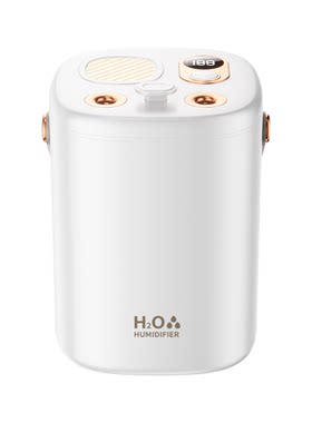 【新款双喷加湿器1000ml大容量家用静音卧室孕妇婴儿空气办公室桌面小型迷你喷雾保湿补水宿舍学生旗舰店夜灯