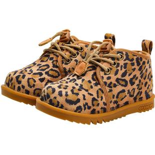 卡特兔儿童冬季雪地靴宝宝棉鞋男童女童婴幼儿加绒防滑耐磨鞋子