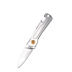 三刃木431S迷你折叠小刀钥匙扣挂件刀随身便携水果刀开快递工具刀