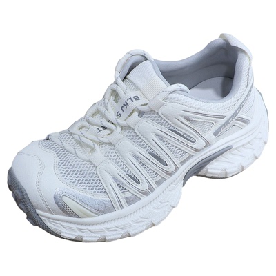 诗路花语机能风网面透气老爹鞋