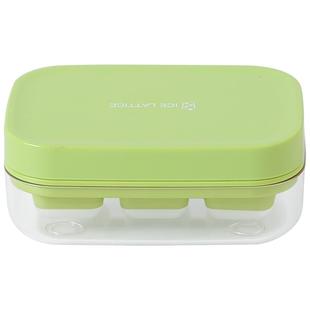 川岛屋冰块模具家用食品级软硅胶制冰盒迷你按压小冰格冻冰块神器