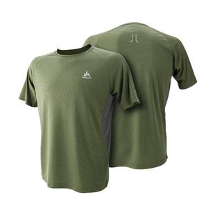 onepolar极地速干短袖t恤男户外运动跑步透气弹力拼色宽松快干衣