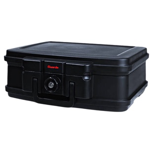 盾牌防火保险箱家用小型迷你文件证件收纳箱美国UL认证耐高温车载手提便携上翻式钥匙防水保险柜夹万官方正品