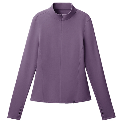 蕉下女士半拉链修身摇粒绒打底衫