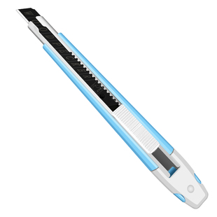 啄木鸟小号美工刀裁纸壁纸刀子贴膜30度刀片手工专用墙纸工具刀架