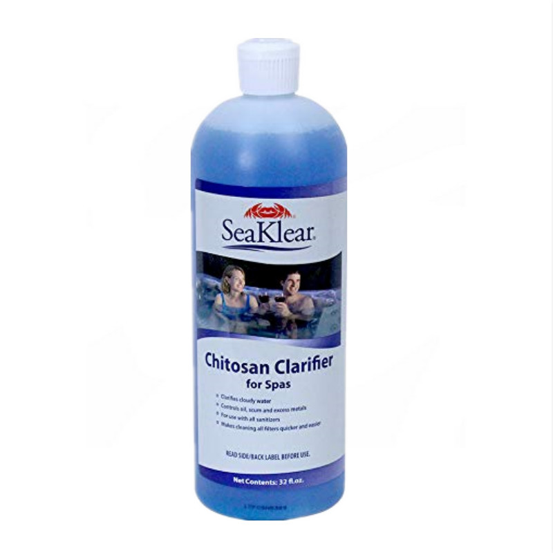 海立清泳池澄清剂高温spa浴池婴儿水质净化絮凝 不吸污过滤器包邮