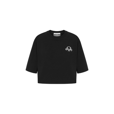 【分期免息】Moschino/莫斯奇诺  Laurel Crown Logo短袖T恤