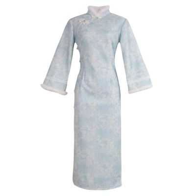 贝之韵秋冬优雅气质复古国风旗袍