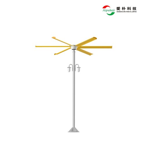 爱朴 4.2米立式永磁工业大风扇 球馆健身房无刷风扇，室内外通用