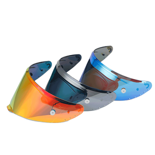 gsb361镜片R50头盔摩雷士电镀镜片幻彩极光镜面日夜通用甩镜片