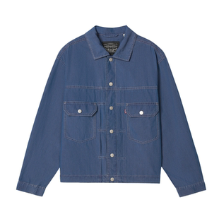 商场同款Levi's李维斯冰酷系列新款男凉感防晒牛仔夹克外套006PC