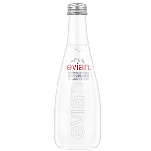 法国evian依云天然矿泉水玻璃瓶330ml/750ml高端饮用水江浙沪皖