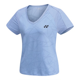YONEX尤尼克斯羽毛球服女短袖T恤巨好看的网球服yy速干上衣215083