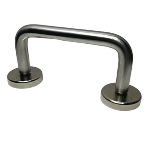 不锈钢免打孔磁吸U型拉手铁门把手配电箱橱柜机柜冰箱门拉手提手6