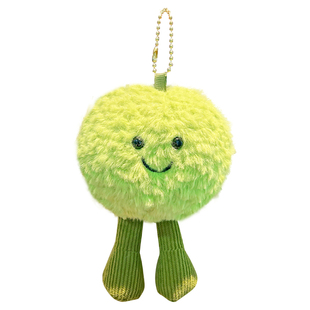仿真创意果蔬可爱玉米胡萝卜毛绒公仔钥匙扣2026年新款女包包挂件