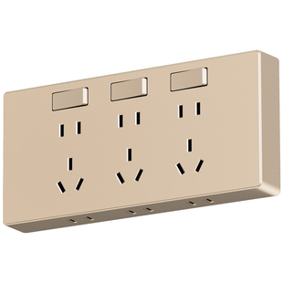 86型扩展插座多孔位插排原位替换排插扩展器多功能拓展式接线板