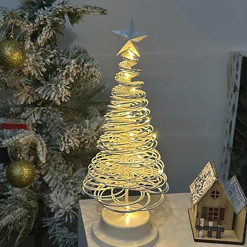 圣诞树星星氛围灯桌面摆件礼物圣诞节朋友日送装饰小夜灯床头节日