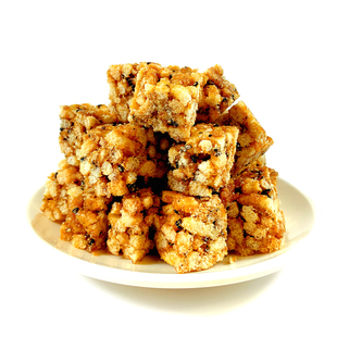 桶装红糖年糕酥500g玉米炒米糖米花糖义乌特产手工冻米糖零食小吃