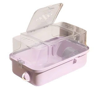 金丝熊专用大房子养仓鼠用笼子防啃咬易清理亚克力透明饲养箱豪华