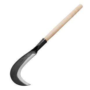 锻打锰钢弯头柴刀镰刀劈柴加长勾刀加厚农用工具户外开路砍柴割草